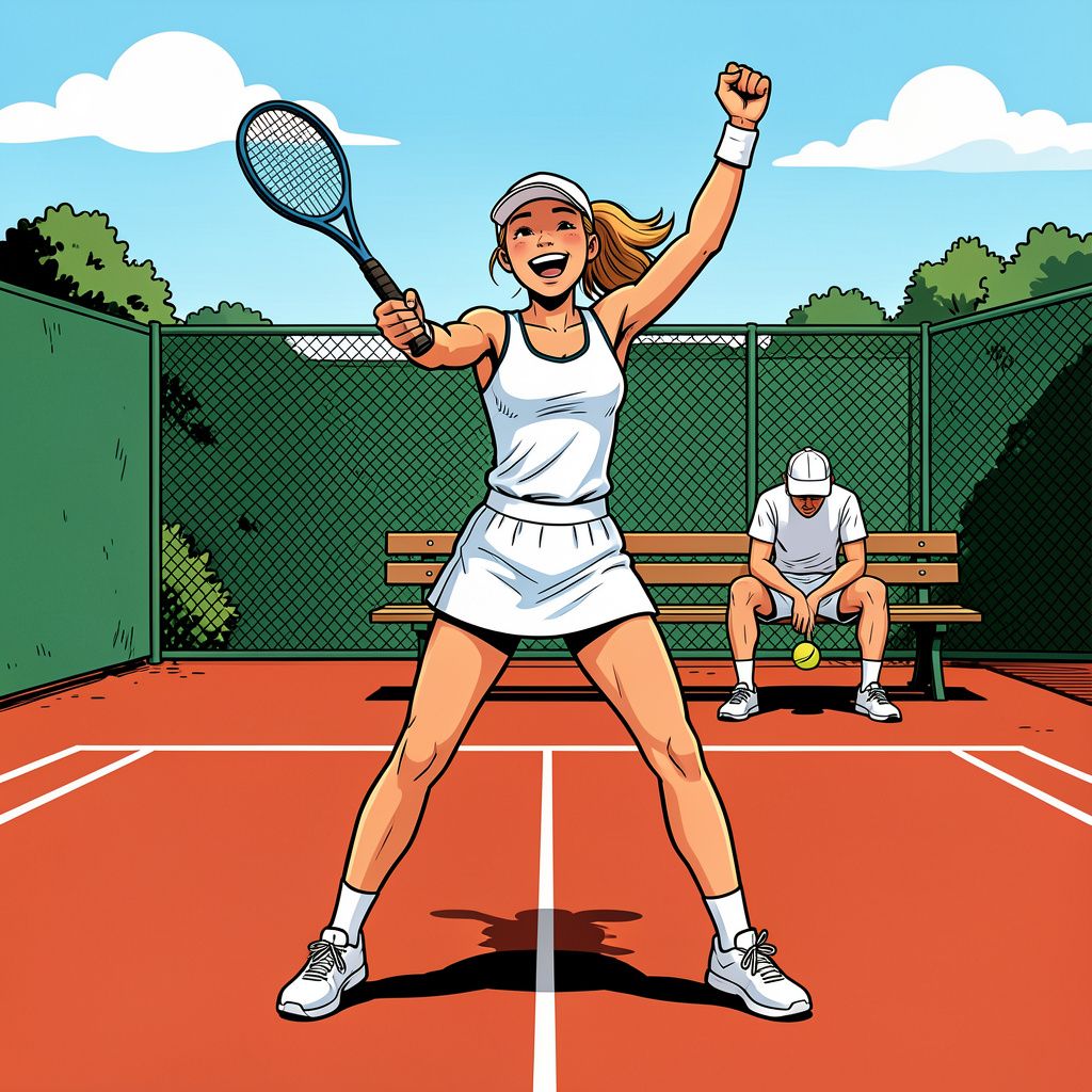 Negentienjarige Andreeva verplettert tegenstander in minder dan een uur en staat weer in de halve finale van Roland Garros