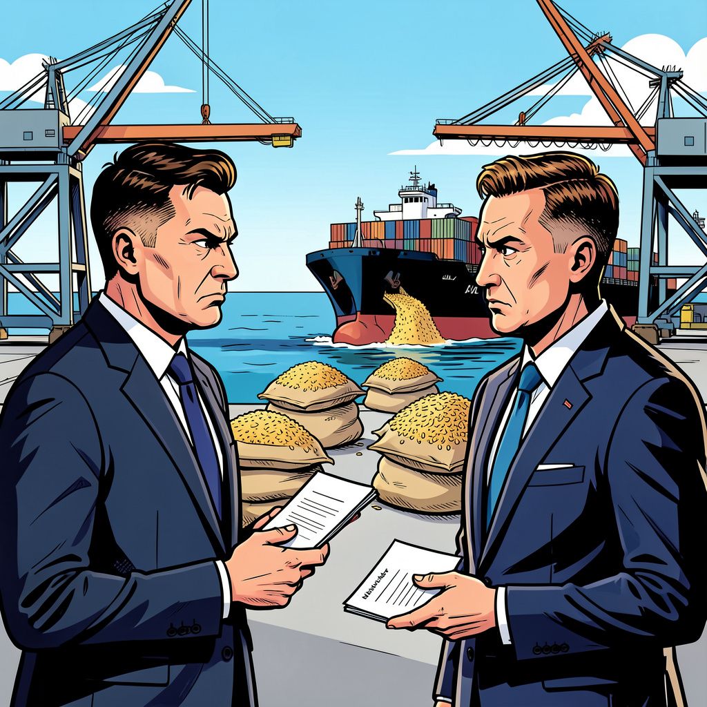 Oekraïne roept Israëlische ambassadeur op het matje vanwege vermeend gestolen graan