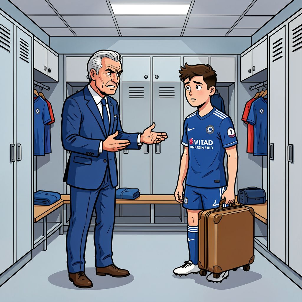 Chelsea wil de pas binnengehaalde spits Emmanuel Emegha nu alweer verkopen.
