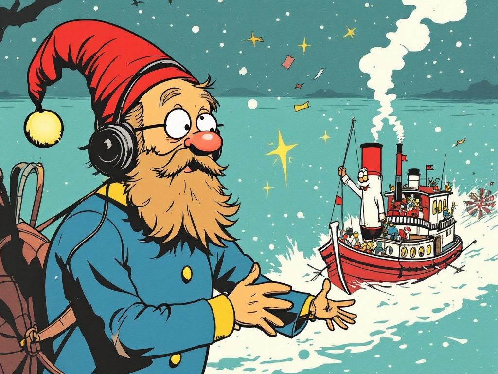 Jochem Myjer duikt na tien jaar stilte weer op als Pietje Paniek in het sinterklaasjournaal