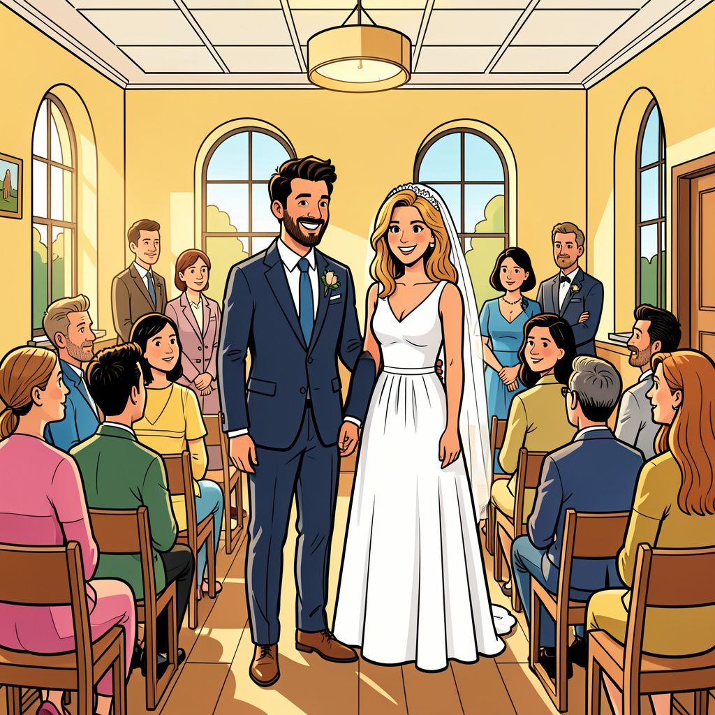 Bilal Wahib en partner Sophie Keizer trouwden stilletjes voor een prikkie op het stadhuis.
