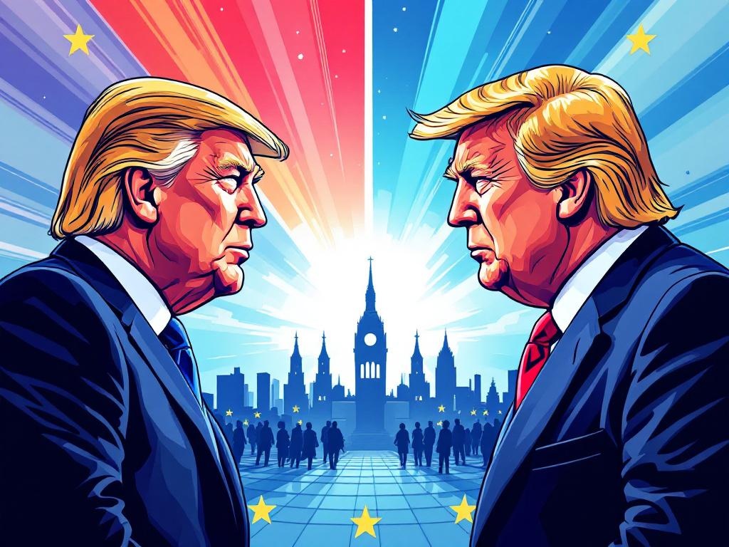 Trump versus Europa: De digitale confrontatie die de wereld wakker schudt