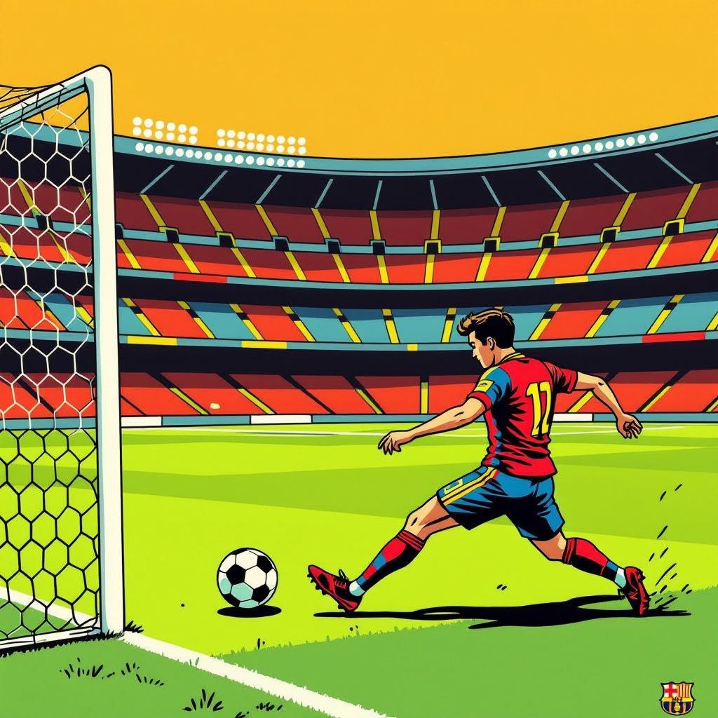 Barcelona verliest koppositie na dramatische penaltymisser van Yamal tegen Girona