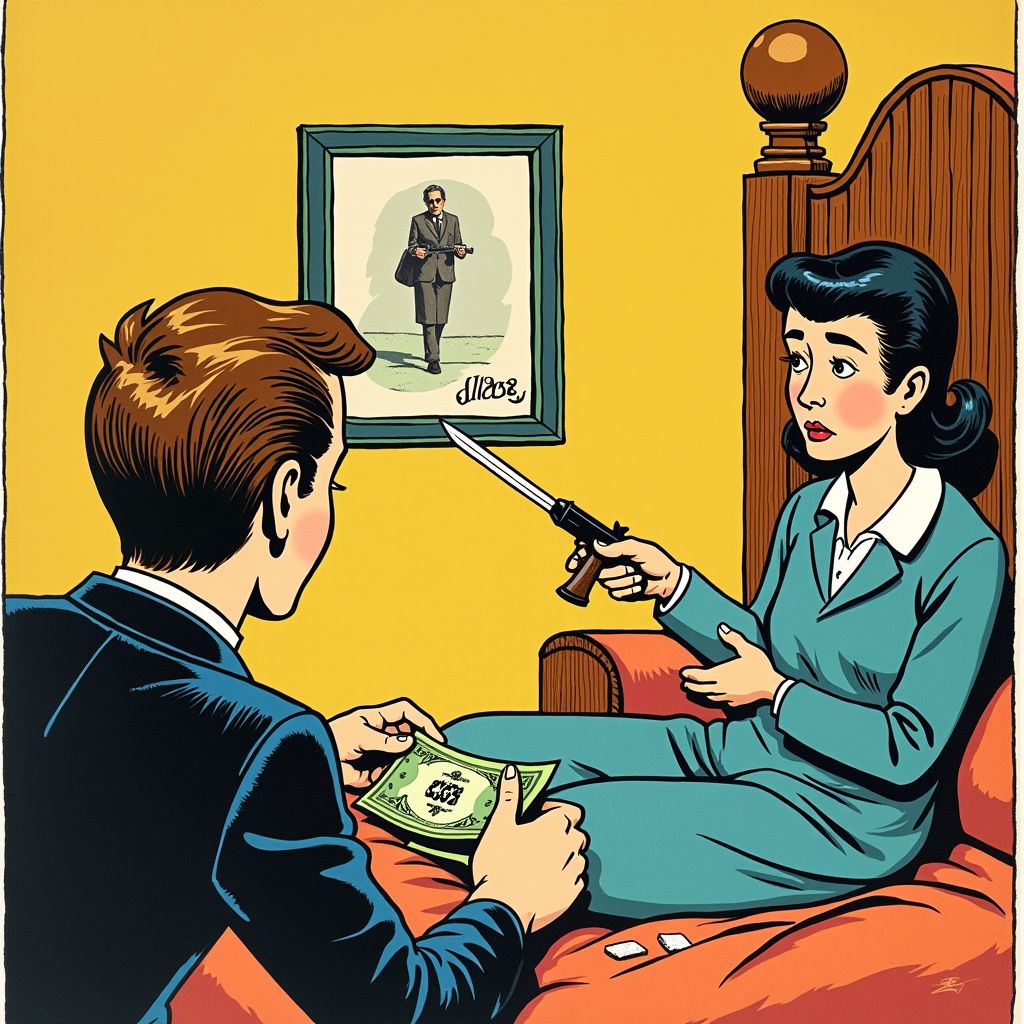 Zoon steekt moeder dood voor haar geld en krijgt 20 jaar cel