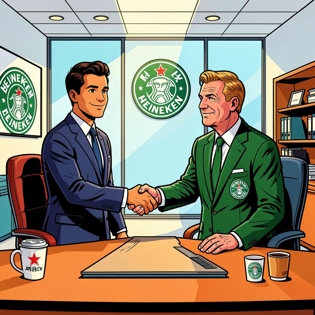 heineken breekt met traditie: braziliaanse koffiekoning wordt eerste buitenlandse ceo