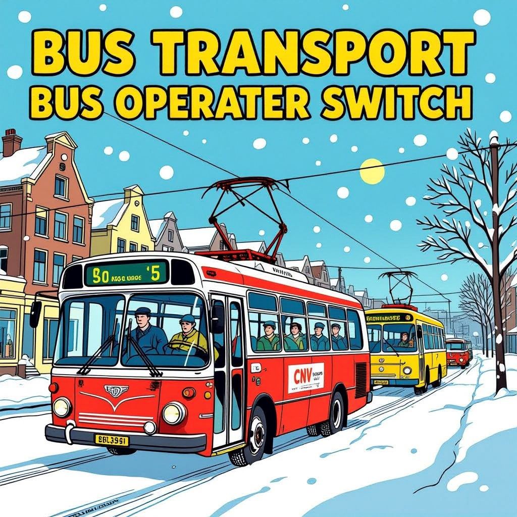 CNV eist einde aan winterse chaos bij busvervoer: alle ov-wissels voortaan in de zomer