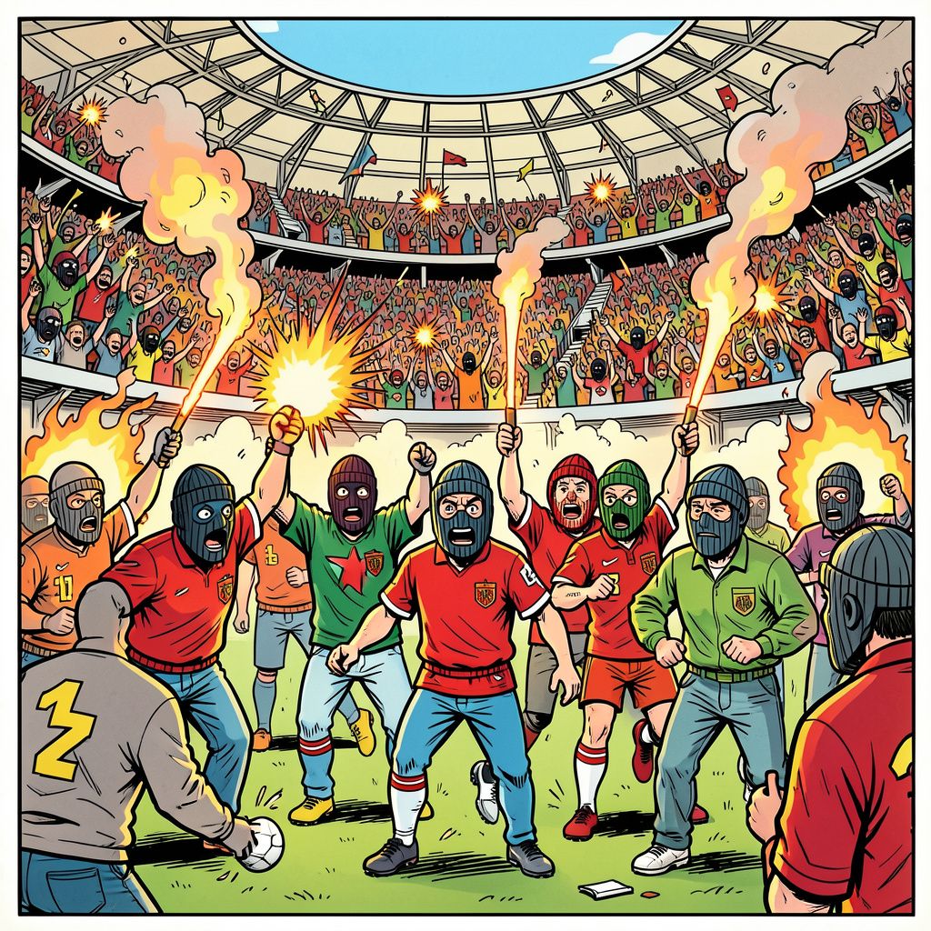 PEC Zwolle schakelt KNVB-taskforce in om veertig gemaskerde supporters op te sporen