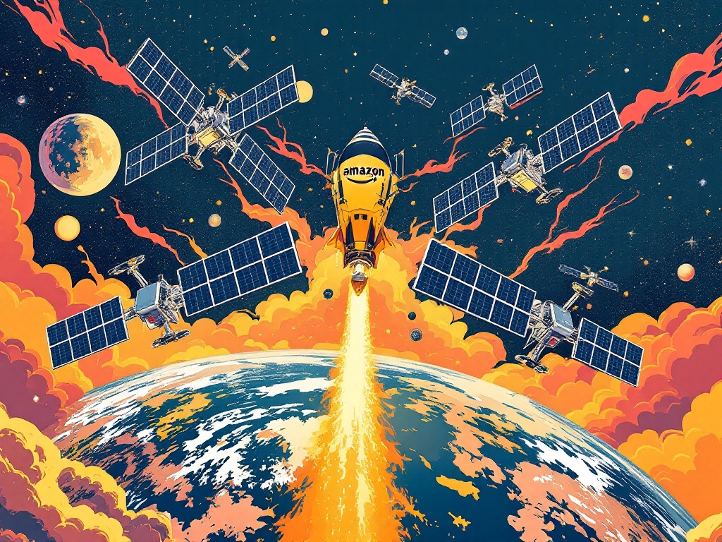 Amazon neemt grote stap met Kuiper-satellieten