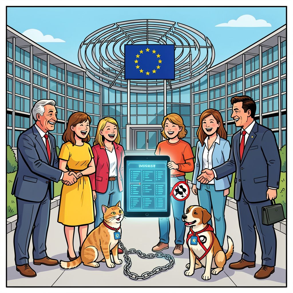 Europa verbiedt voor het eerst mishandeling van katten en honden met nieuwe wet