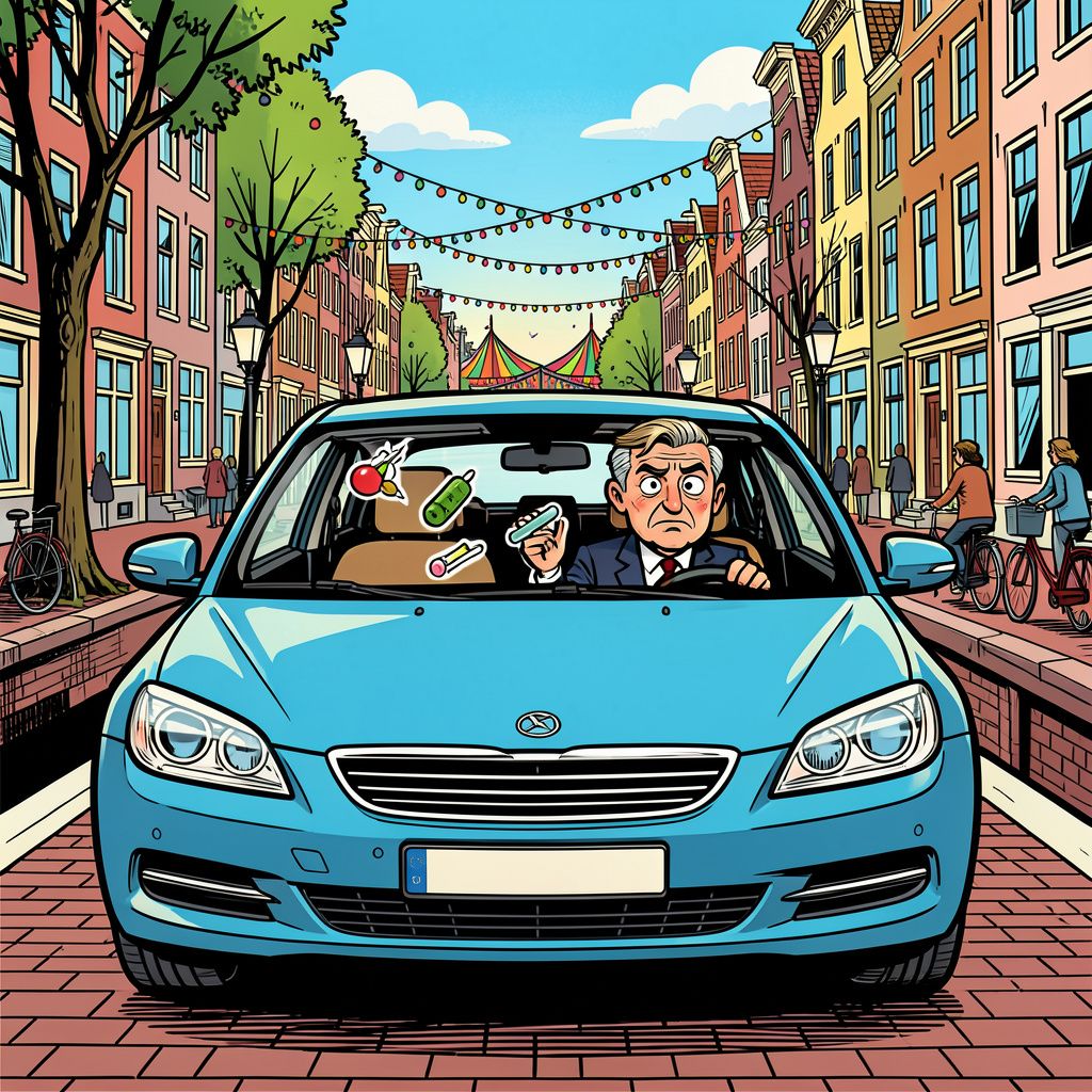 Amsterdamse oud-wethouder Reinier van Dantzig krijgt forse boete voor rijden met een drugscocktail.