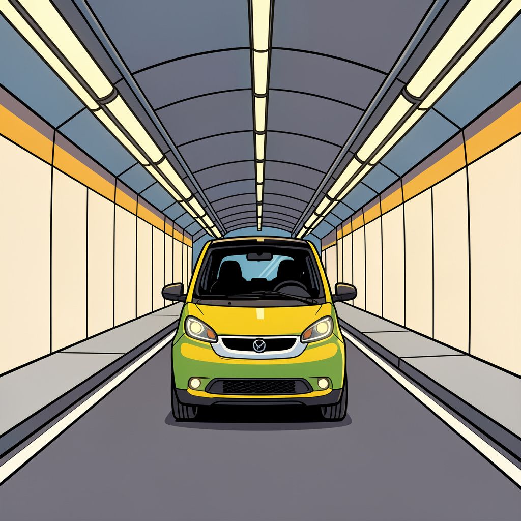 Krijgen verbannen microauto's straks hun eigen rijbaan in de Amsterdamse IJtunnel?