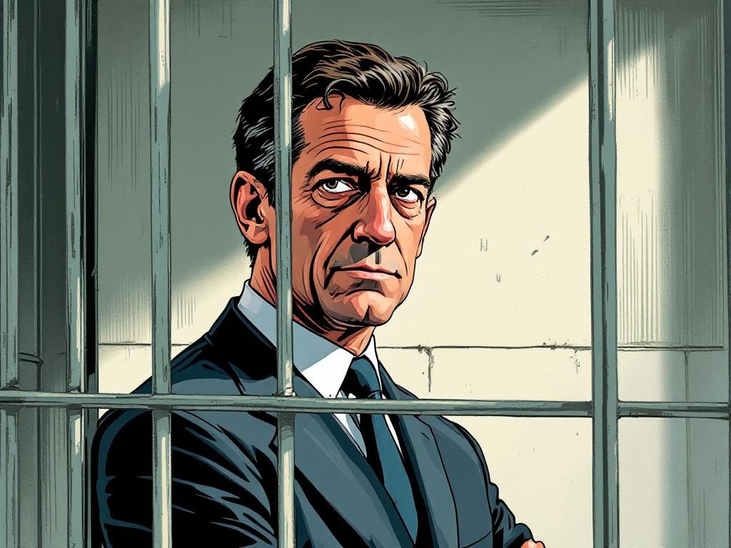 Nicolas Sarkozy wordt de eerste moderne Franse president die daadwerkelijk de gevangenis ingaat