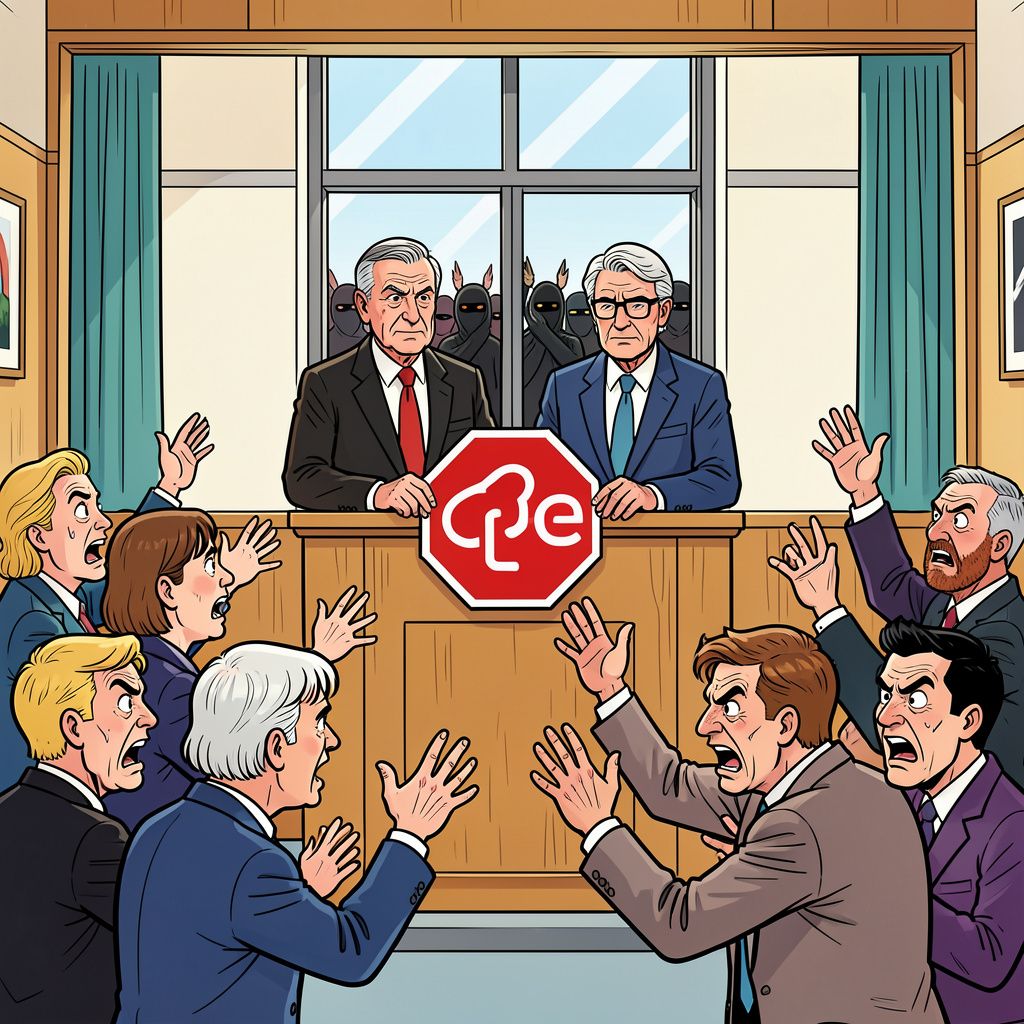 Het kabinet zet de rem op het verbod op gezichtsbedekking en dat maakt de Tweede Kamer laaiend.