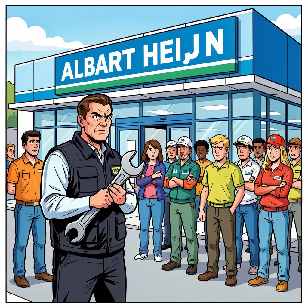 FNV eist miljoenen voor gedupeerde uitzendkrachten van Albert Heijn.