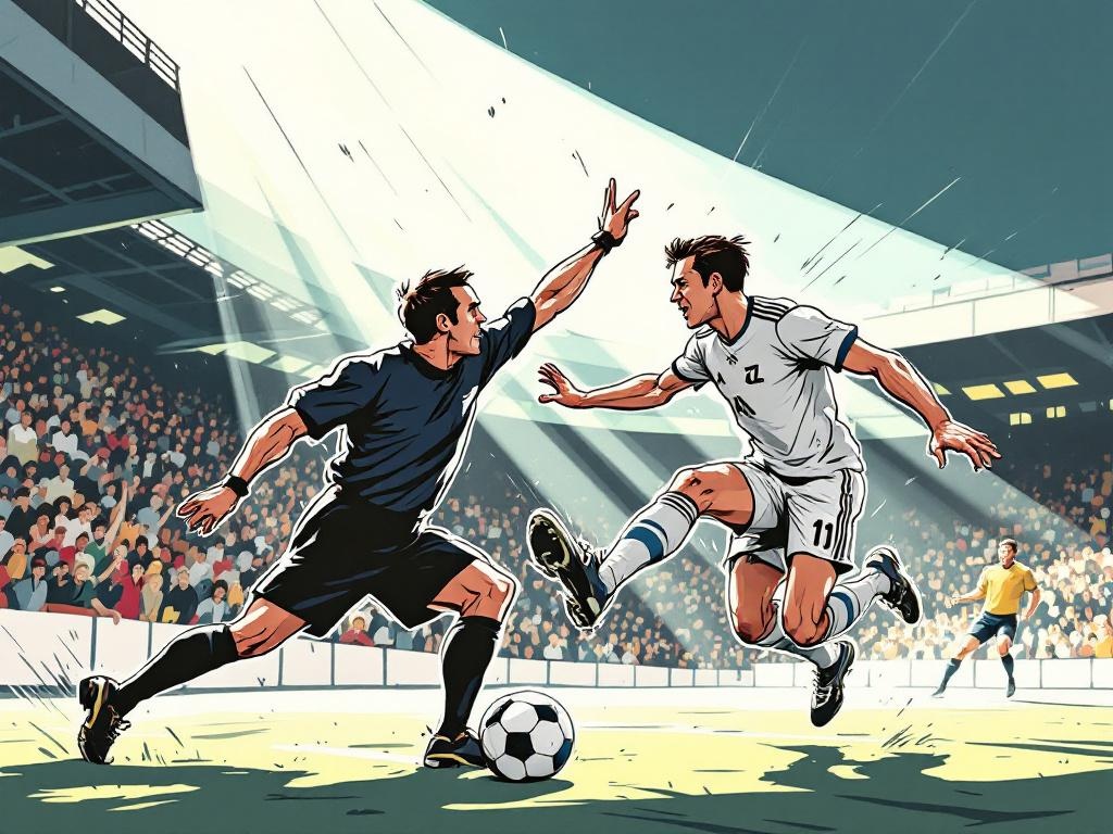 Danny Makkelie duwt AZ-speler Goes weg tijdens wedstrijd en zorgt voor heftige discussie