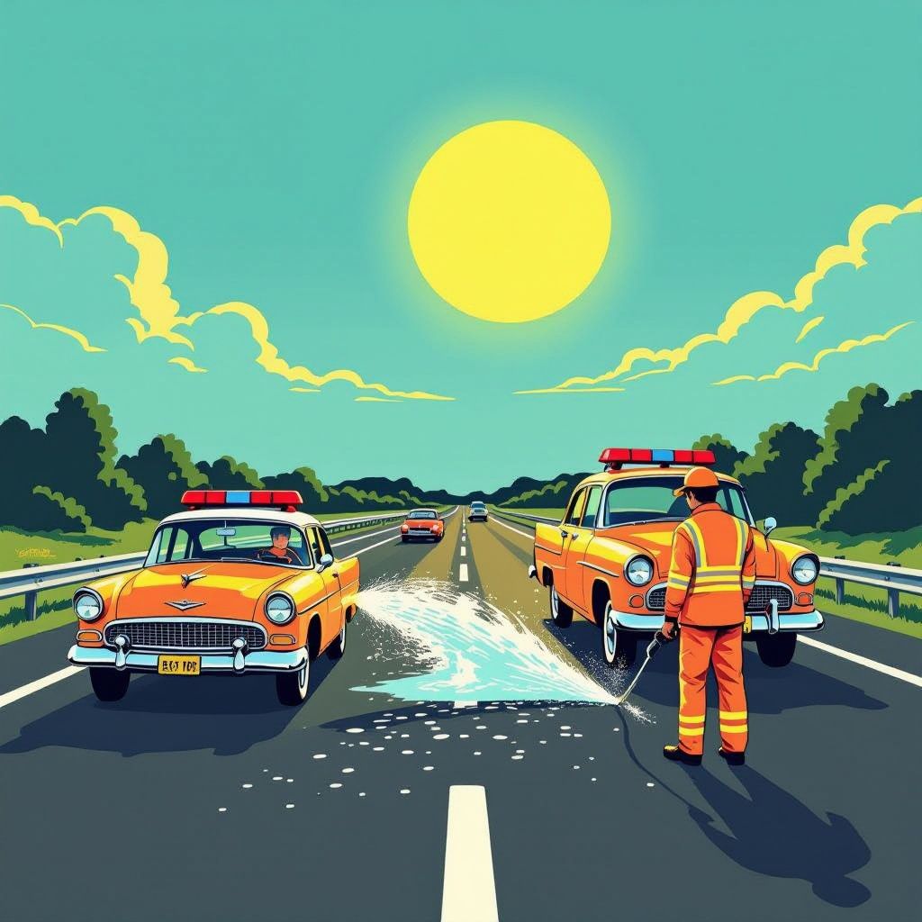 Het asfalt wordt 50 graden: Nederland bakt en Rijkswaterstaat grijpt in