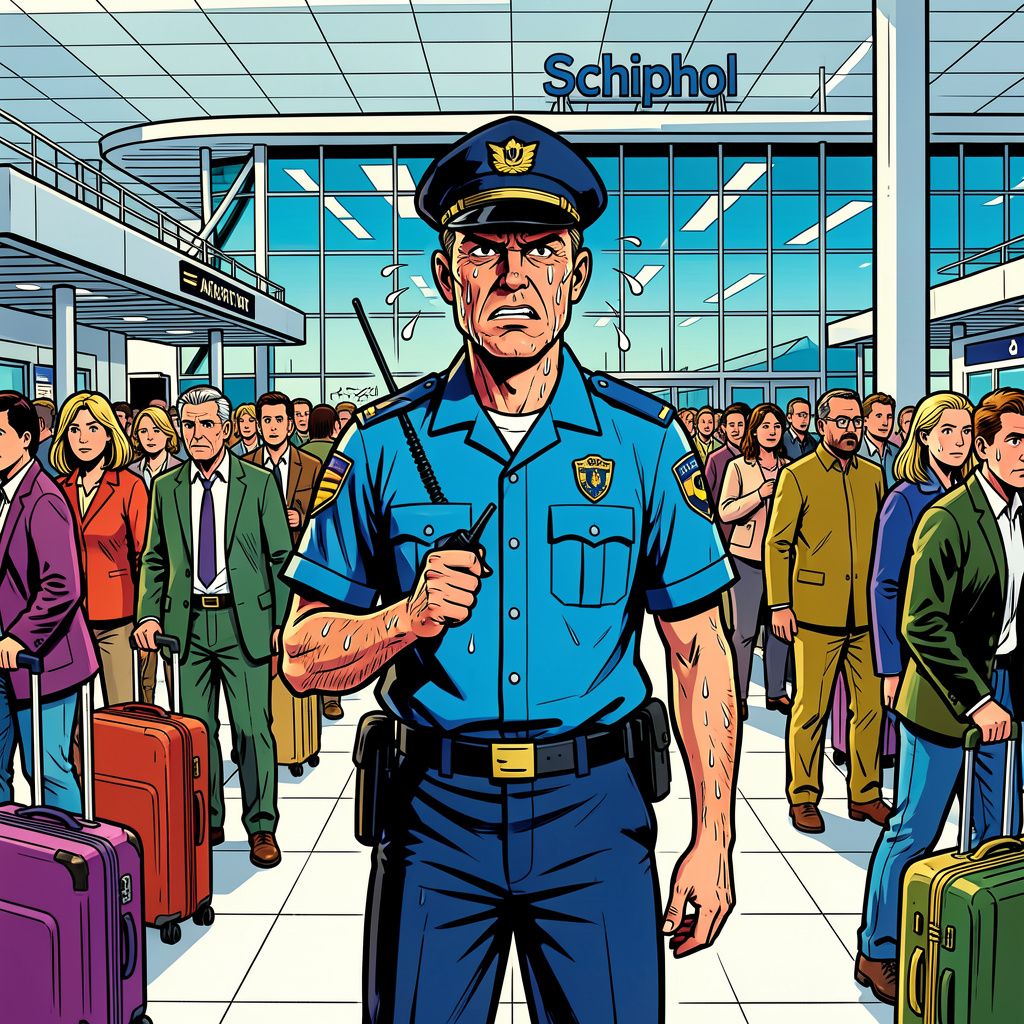 schipholbeveiligers slaan alarm: 'we kunnen onze werk niet meer veilig doen'