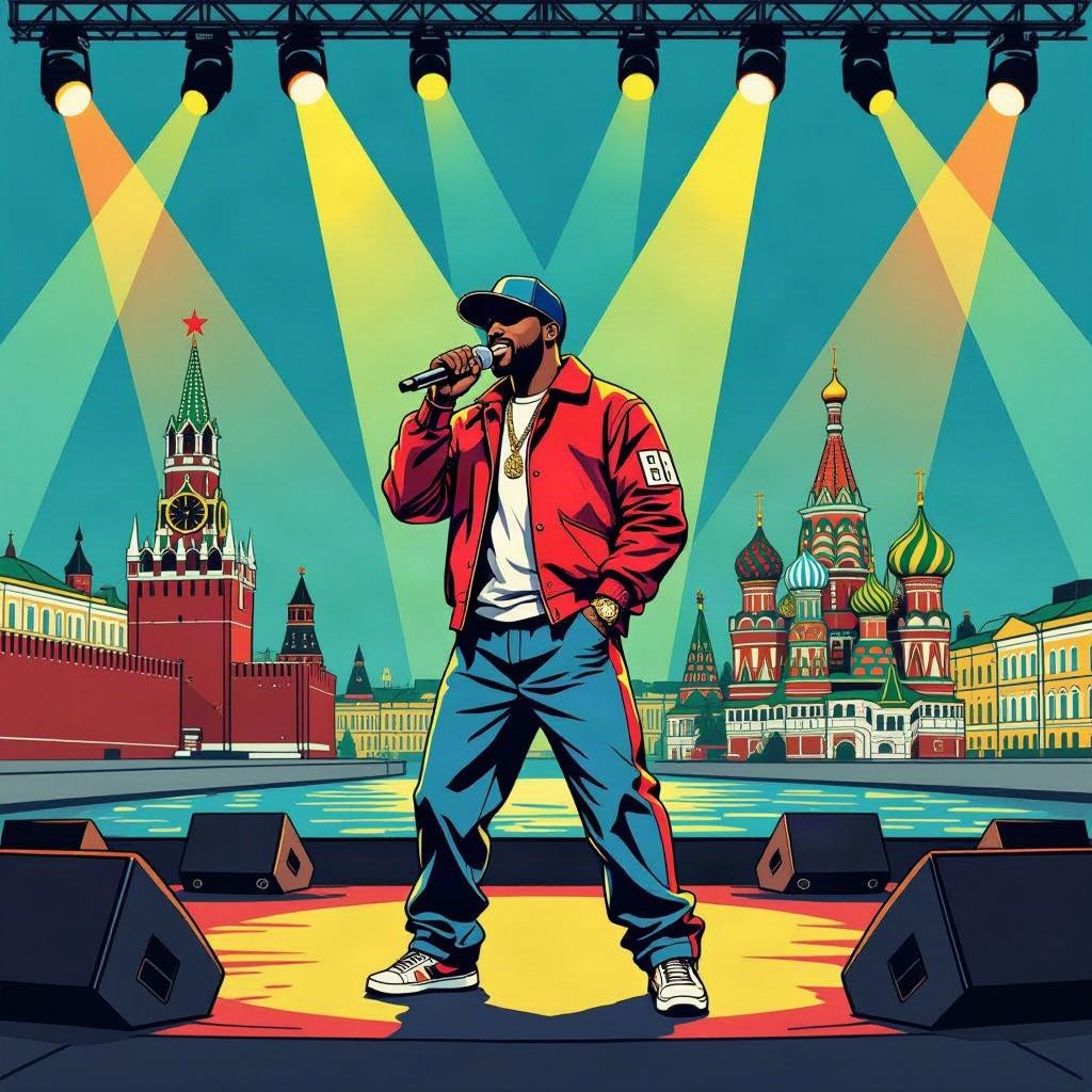 Rapper Ye negeert de boycot en geeft dit najaar twee concerten in Rusland.
