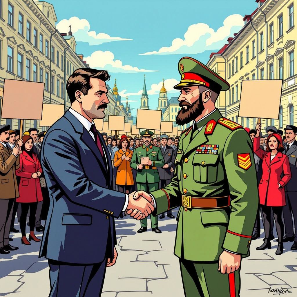 Zelensky geeft toe aan de straat en benoemt generaal Drapatyi tot nieuwe legerchef.