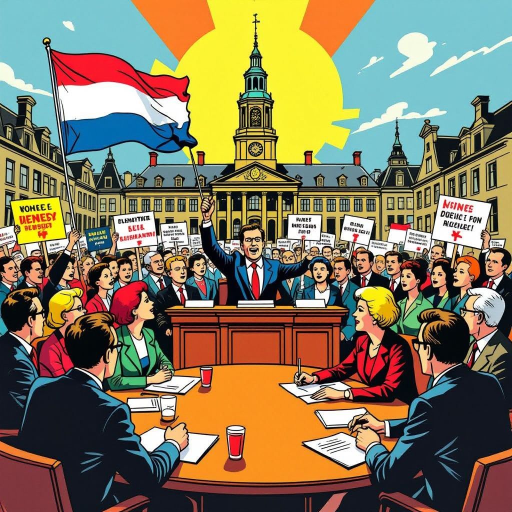 Nederland stemt in met kweken van embryo's terwijl tienduizenden bezorgde burgers protesteren