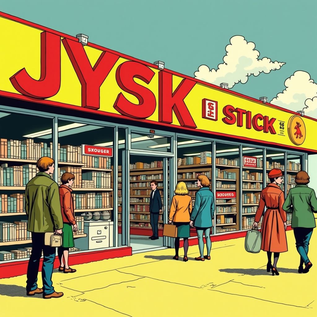 Jysk pikt vijf Leen Bakker winkels in en groeit naar 110 vestigingen