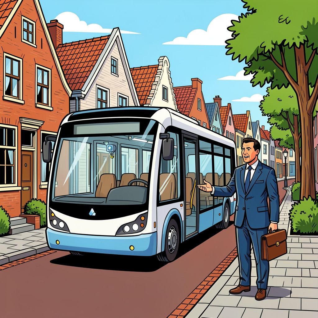 Het kabinet stuurt zelfrijdende bussen de regio in om het krimpende openbaar vervoer te redden.