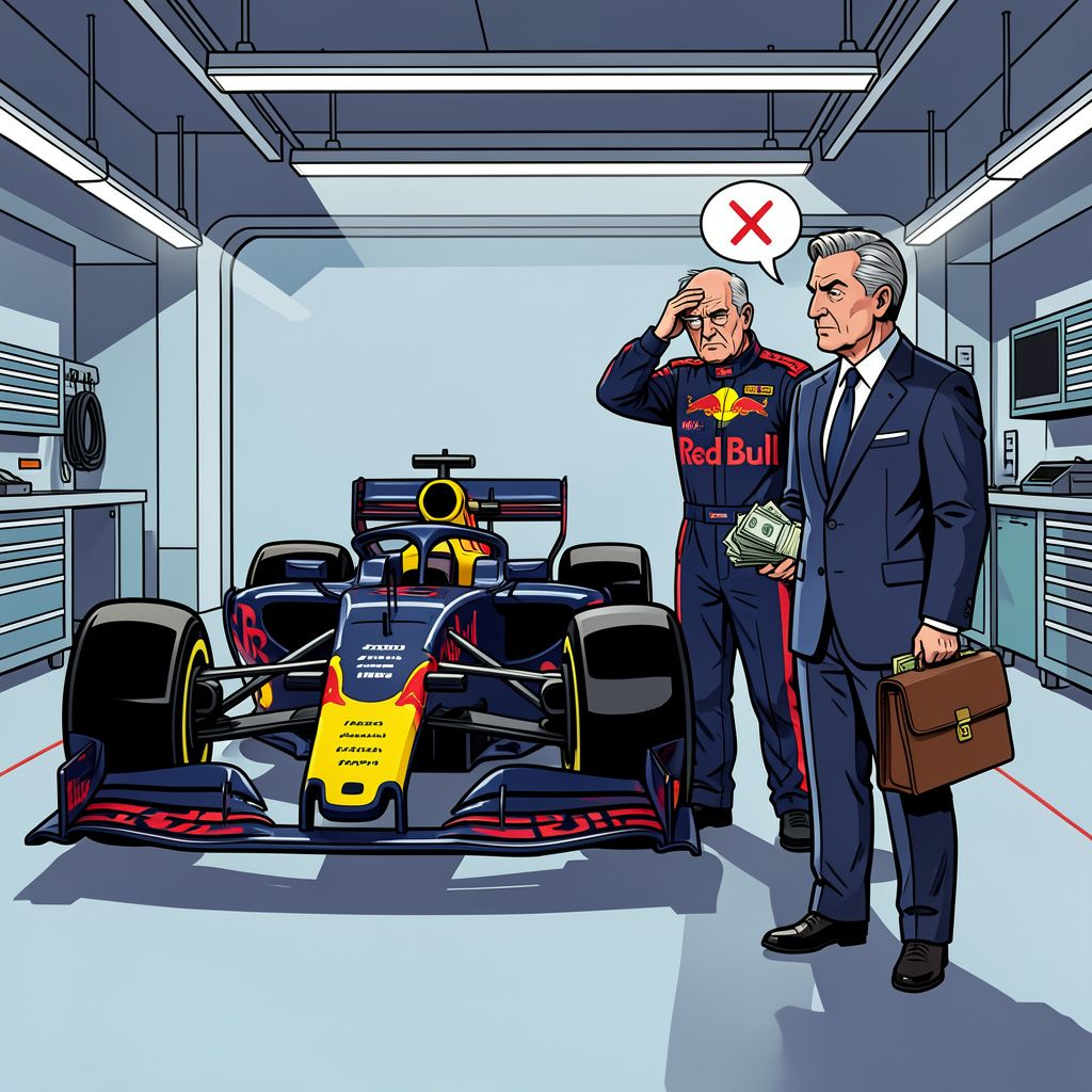 Zelfs voor drie miljard dollar verkoopt Red Bull haar tweede Formule 1-team niet.
