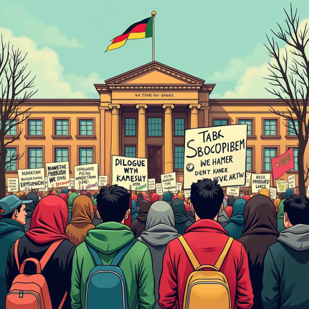 Koerden eisen gesprek met Kamervoorzitter na nachtlange demonstratie in Den Haag