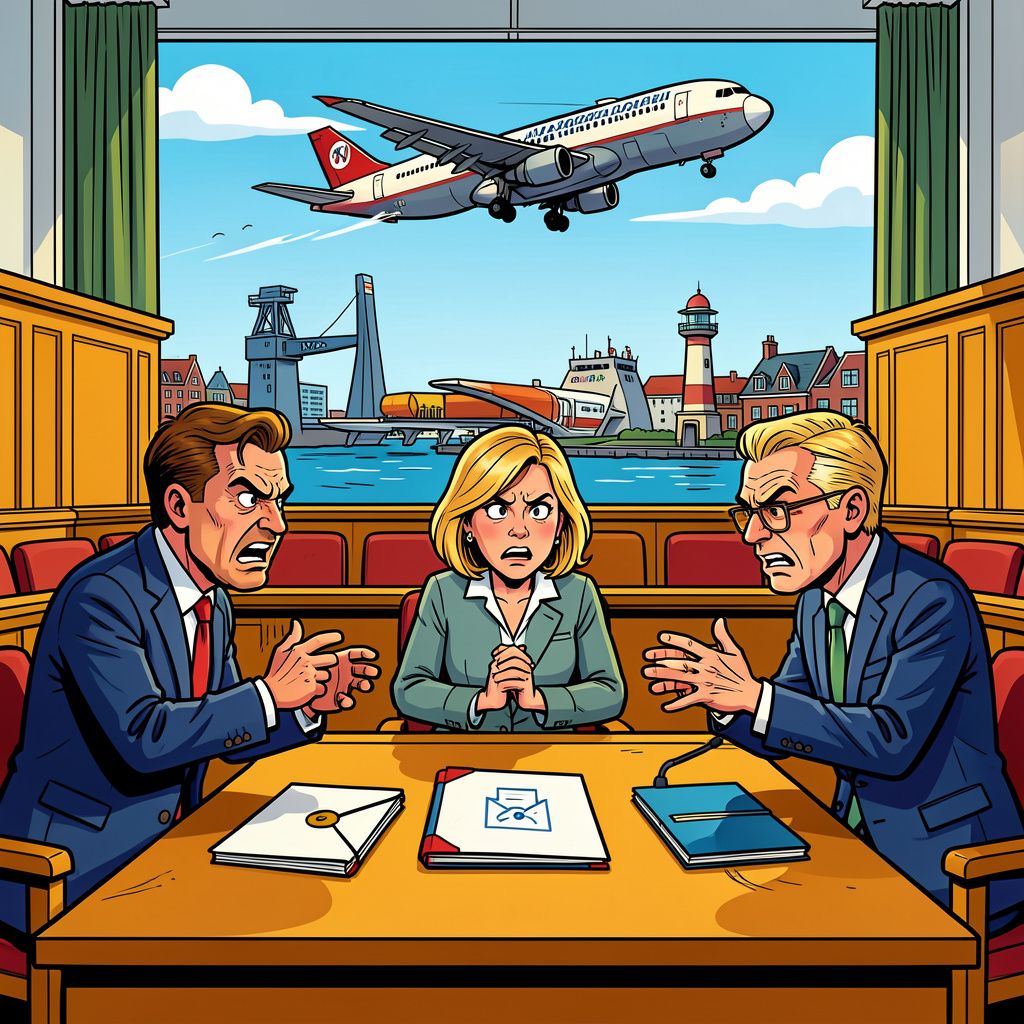 Kamerleden confronteren ministers met gelekte taalgids en dreigende vliegtuigstilstand door kerosinetekort