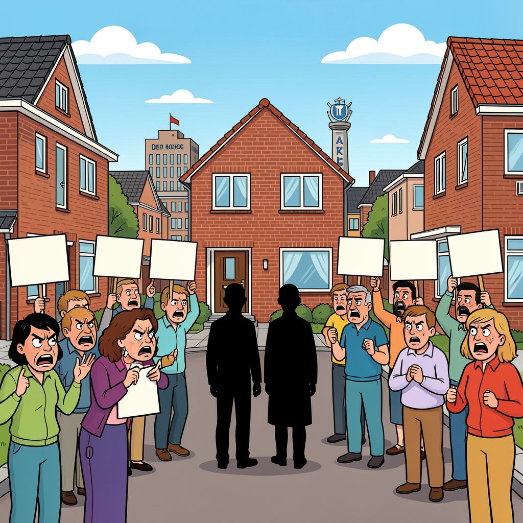 Een Bossche woonwijk eist het vertrek van twee veroordeelde zedendelinquenten, maar de gemeente staat machteloos.