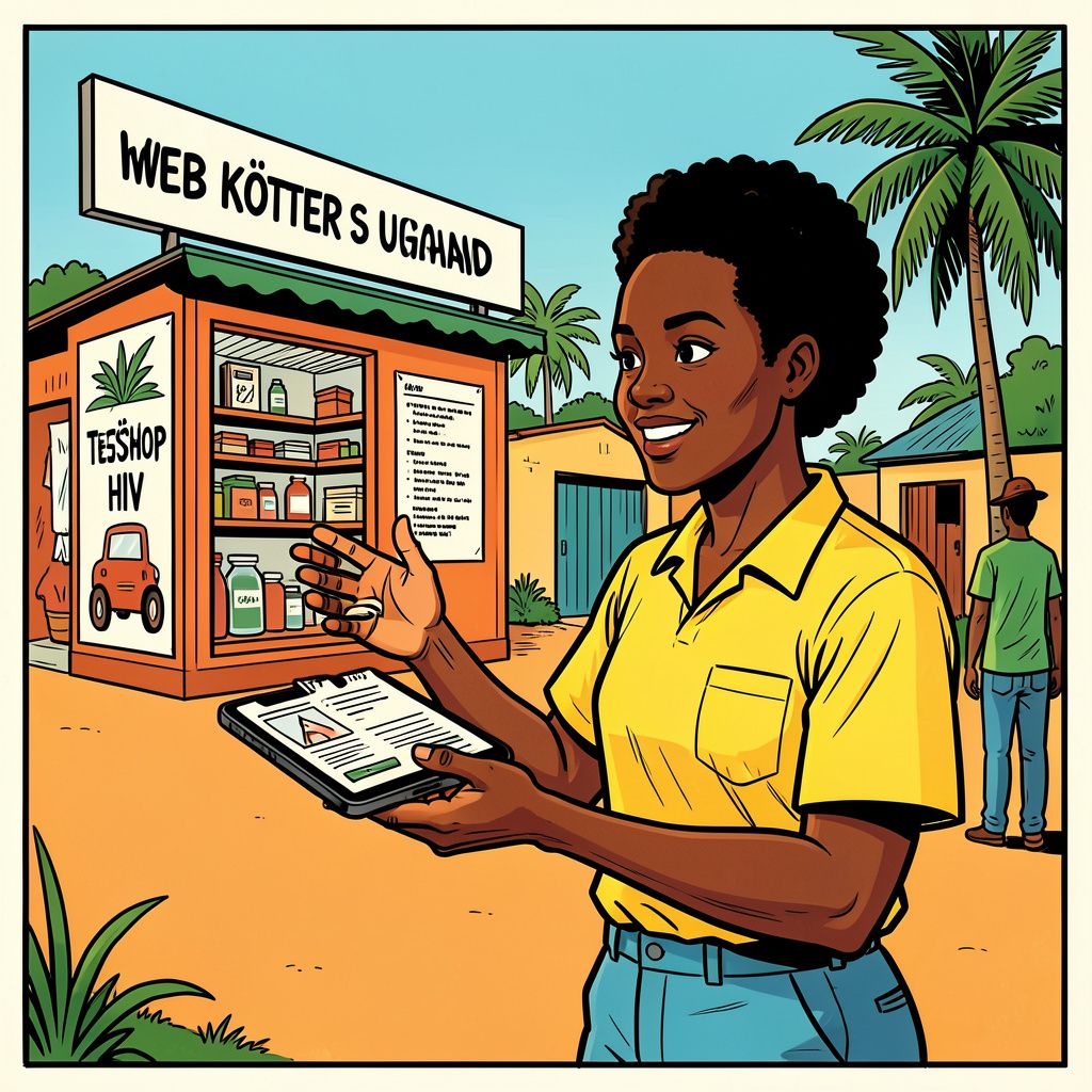 Kim Kötter maakt reclame voor eigen webshop tijdens hulpmissie in Oeganda en krijgt storm van kritiek