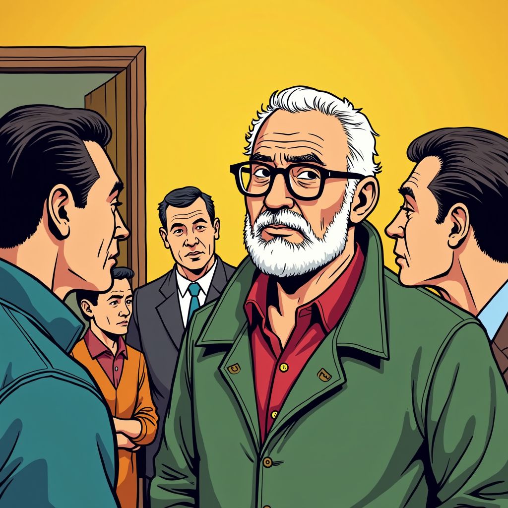 Chinese beveiligers werken Oeigoerse activist tegen de grond tijdens nieuwjaarsviering Den Haag