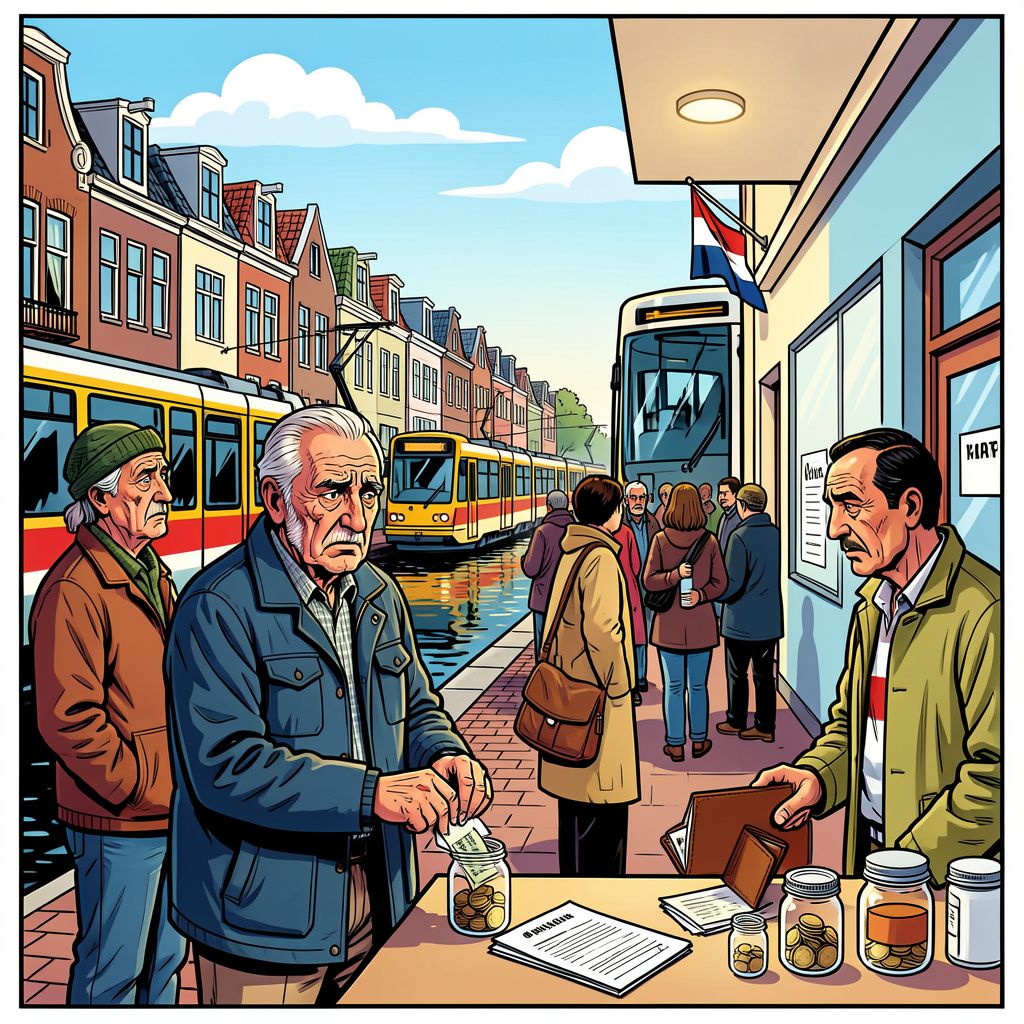 vier op de tien gepensioneerde migranten leven onder de armoedegrens