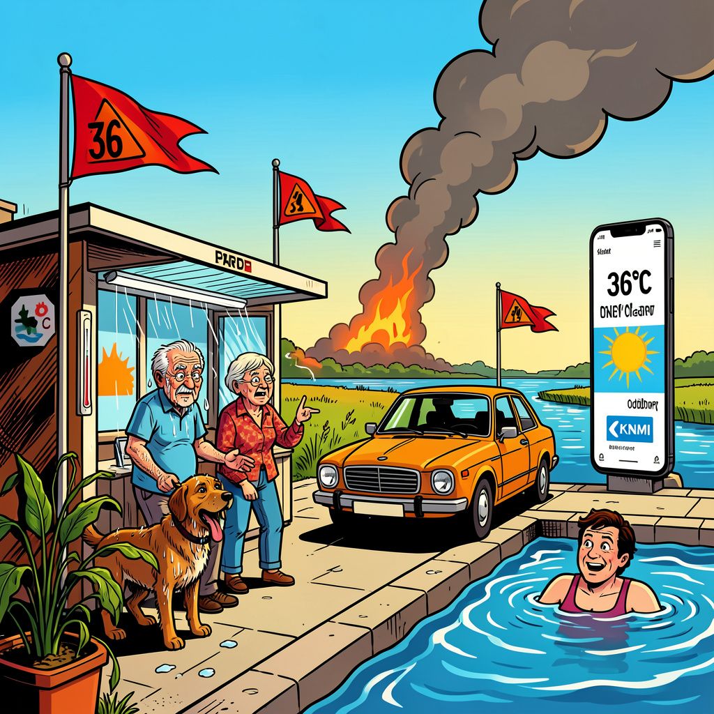 hittegolf treft nederland: waarom deze week levensgevaarlijk kan worden