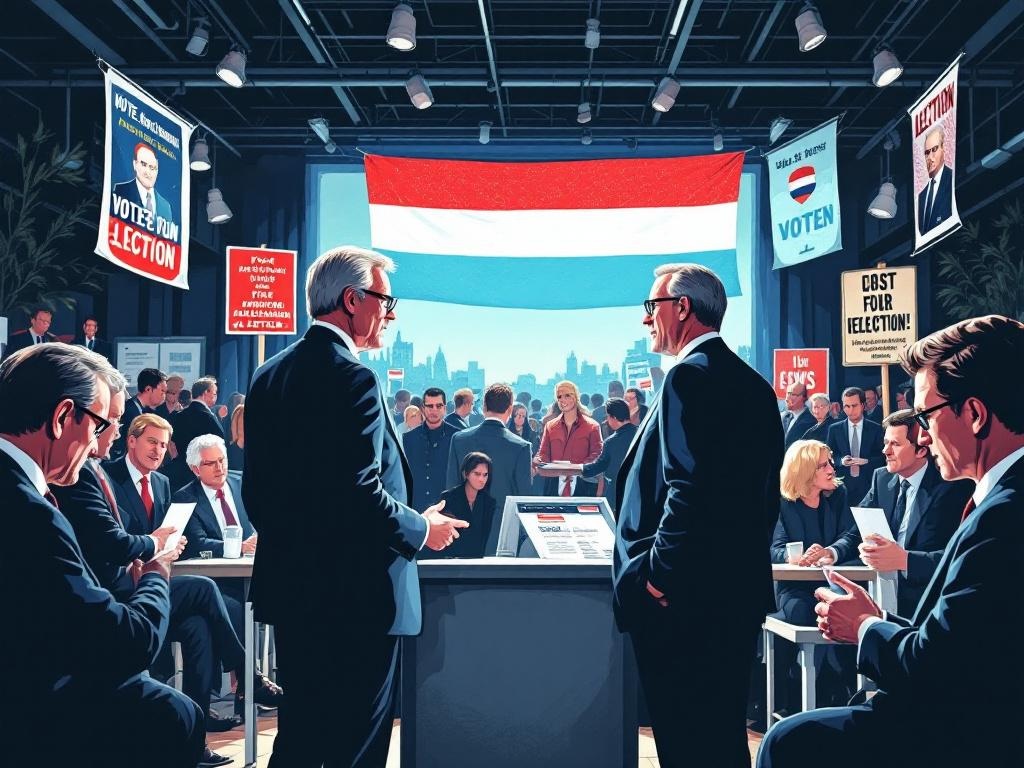 Nederlandse kiezers gaan morgen naar de stembus in een race die te spannend is om te voorspellen