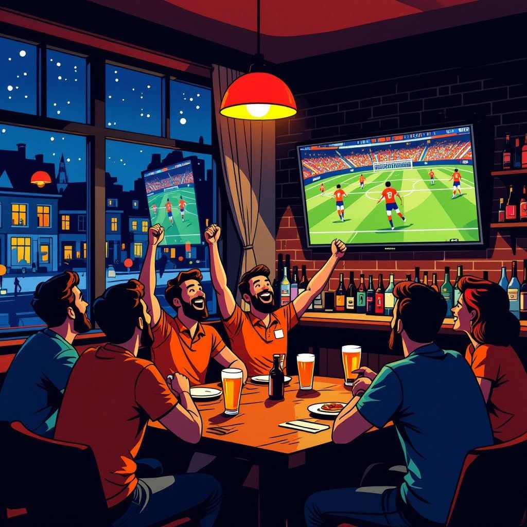 Café tot diep in de nacht open tijdens WK: jouw gemeente doet misschien mee