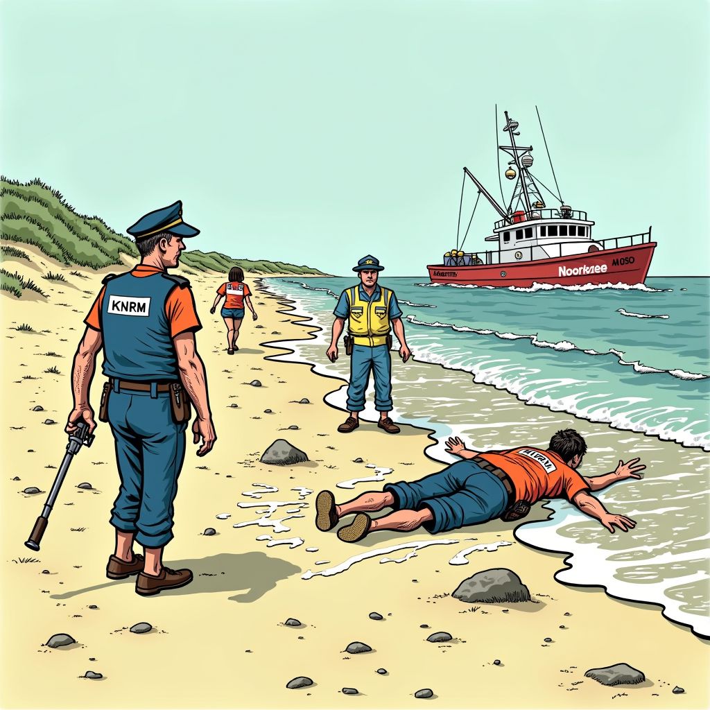 Zoektocht naar vermiste persoon eindigt tragisch op strand Julianadorp