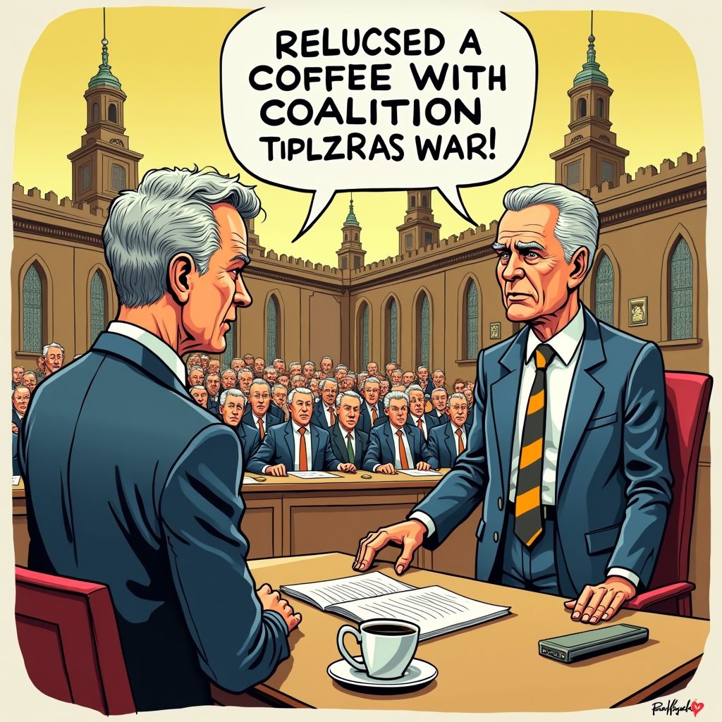 Wilders weigert koffie drinken met formerende partijen en verklaart oorlog aan minderheidskabinet