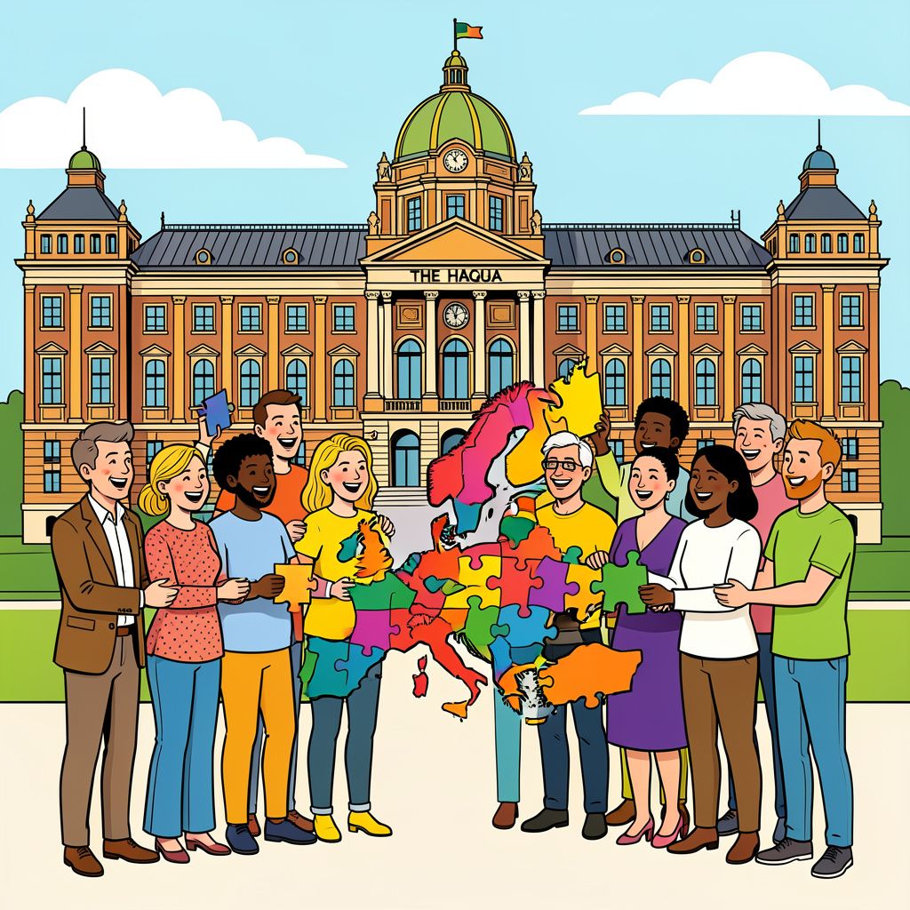 Den Haag wil met ruim tweehonderd nationaliteiten de culturele hoofdstad van Europa worden.