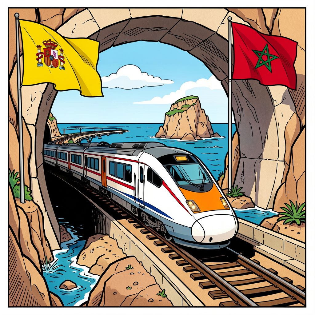 Spanje en Marokko maken 157 jaar oude droom werkelijkheid met tunnel naar Afrika
