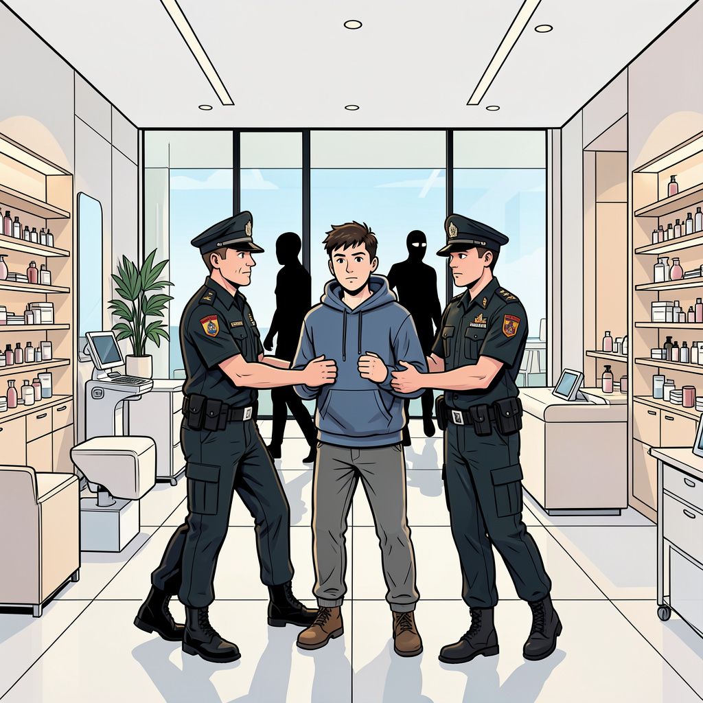 Spaanse politie pakt tiener op na meedogenloze moord op bekende cosmetisch chirurg in zijn eigen luxekliniek.