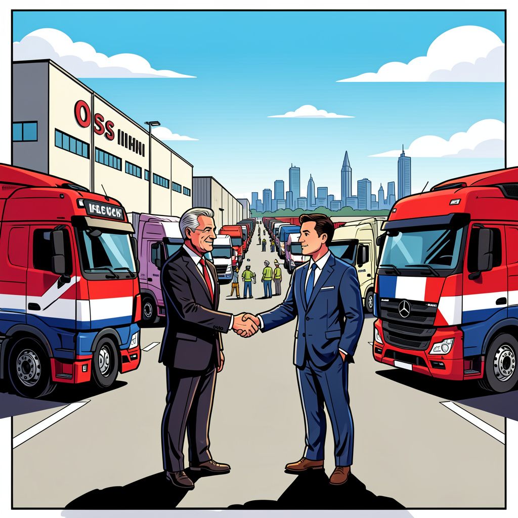 Vos Logistics uit Oss wordt Frans eigendom na definitieve overname door Jacky Perrenot