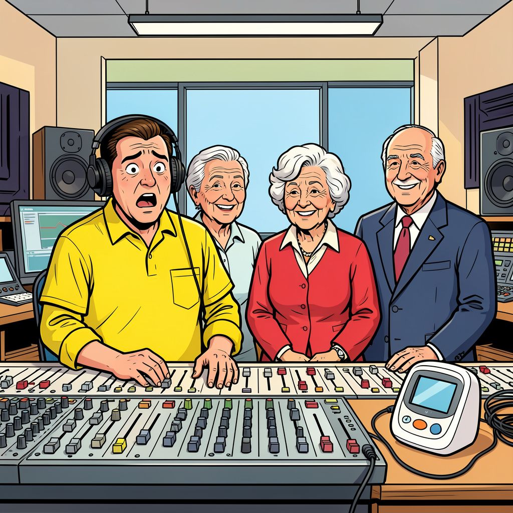 Radio-dj Barry Paf viert dertig jaar in het vak en krijgt live in de studio een emotionele verrassing van zijn ouders.