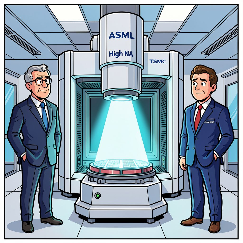 ASML sluit megadeals met techreuzen TSMC en Samsung voor de levering van zijn nieuwste, peperdure chipmachines.