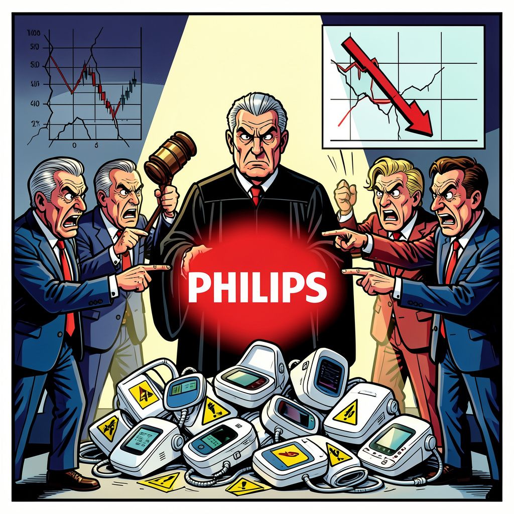 waarom beleggers philips nu voor de rechter slepen om antwoorden over de apneu-chaos