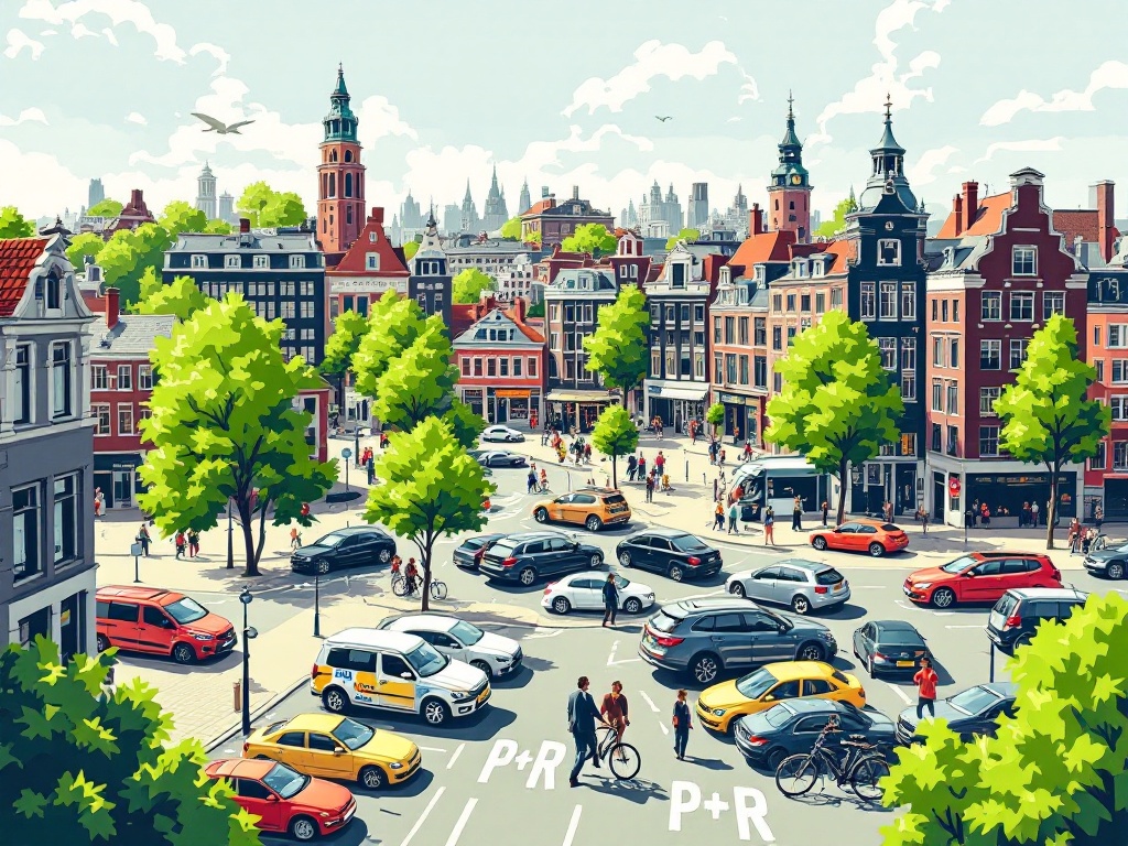 Amsterdam verdedigt P+R-promotie te midden van regionale kritiek