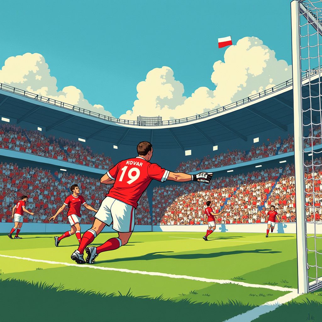 PSV-keeper Kovar schiet Tsjechië na 20 jaar weer naar het WK