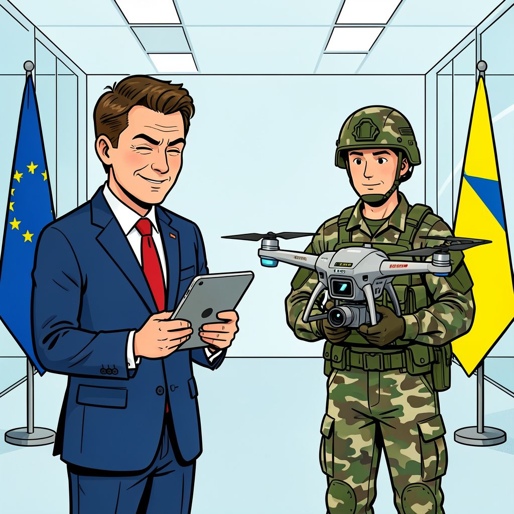 Brussel knijpt een oogje toe: Oekraïne koopt Chinese drone-onderdelen met Europees geld.