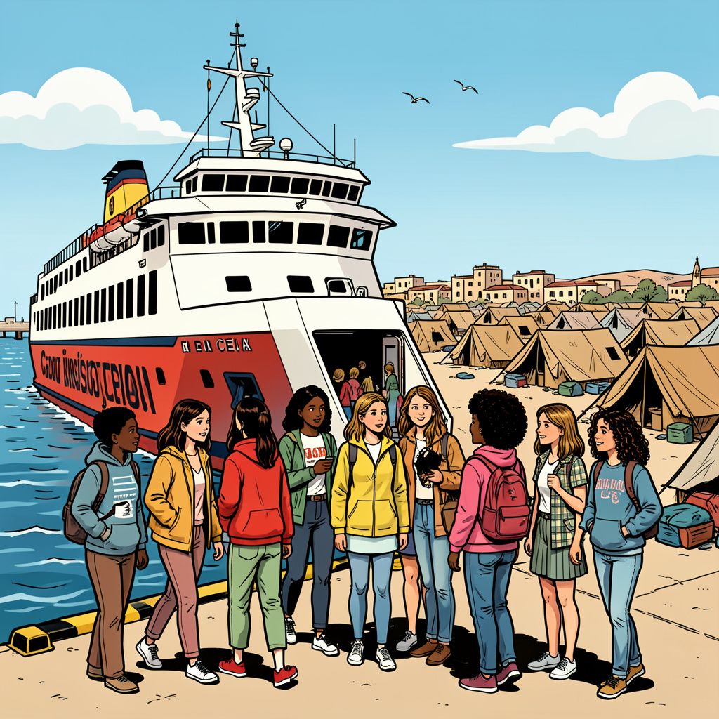 Spanje evacueert met spoed vijfhonderd jonge migrantenmeisjes uit de chaos in Ceuta.