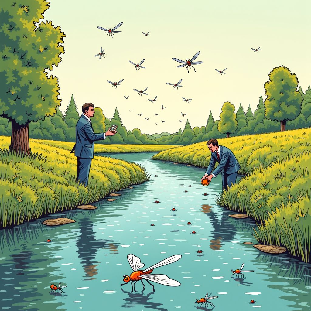 Verdwenen waterinsecten leven weer in Brabantse beken na decennia van afwezigheid